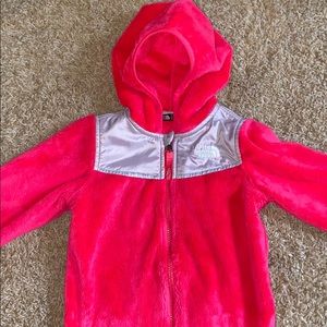 The North Face Oso Zip Fleece Jacket 4 4t Pink